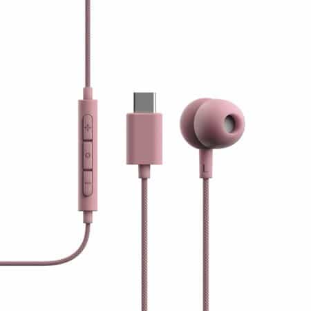 V3 Wired Earbuds Pink