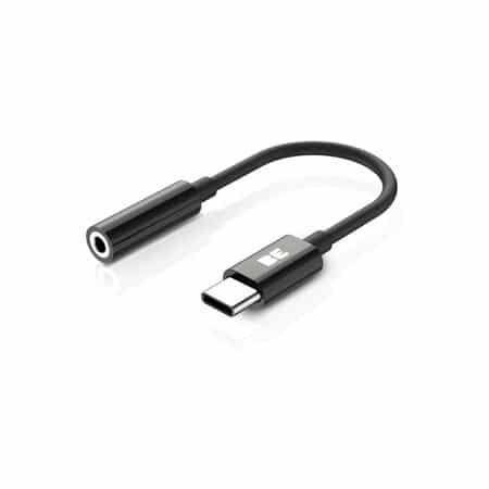 USB-C to 3.5mm Headphone Jack Adapter Black - Image 3