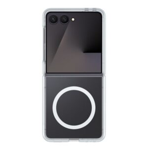 Thin Flex Case w/Magnets Clear w/Blue Tint for Samsung Galaxy Z Flip8