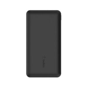 BoostCharge Power Bank 10.000 mAh 3-Ports USB-A/USB-C with USB-A to USB-C Cable Black
