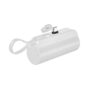5000mAh Plug in USB-C Power Bank