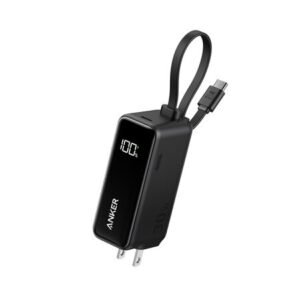 Fusion Power Bank 5.000mAh 22.5W with USB-C Cable Black